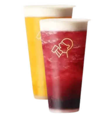 HeyTea classic menu drinks including fluffy cloud drinks