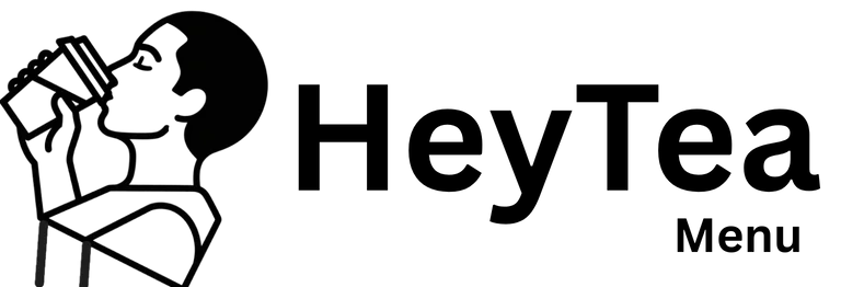 A vector logo of heytea menu official