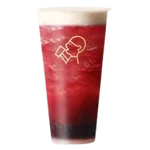 HeyTea Cloud Crisp Grape made with fresh grapes and cheese cloud topping