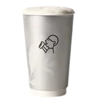HeyTea Jasmine Latte made with floral jasmine tea and real milk