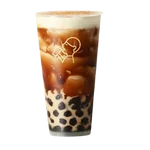 HeyTea Supreme Brown Sugar Bobo Milk Tea with slow-cooked tapioca pearls