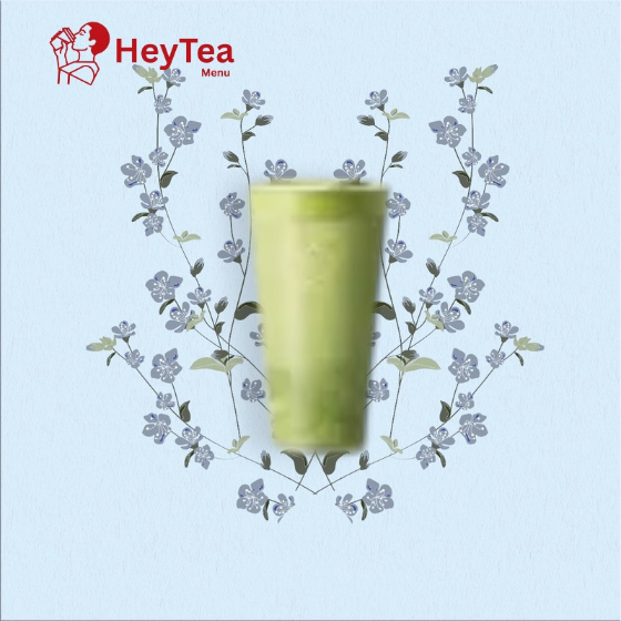 heytea triple supreme matcha latte 3