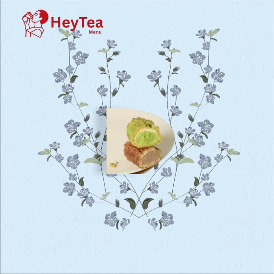 China HeyTea Matcha Puff 1