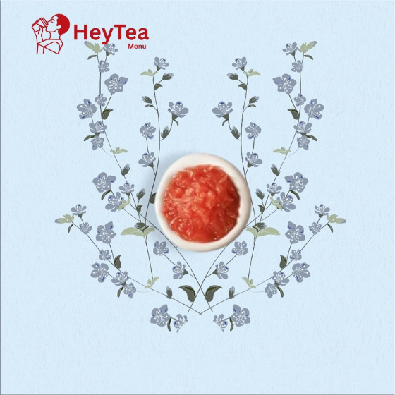 heytea grapefruit pulp