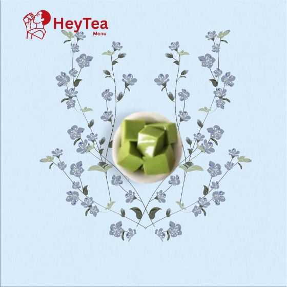 heytea matcha jelly
