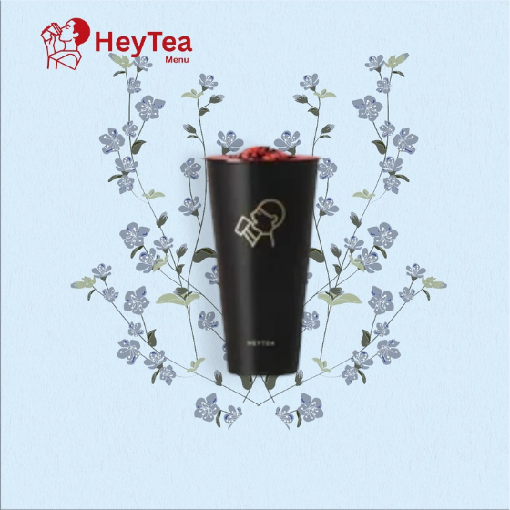 heytea mulberry strawberry boom