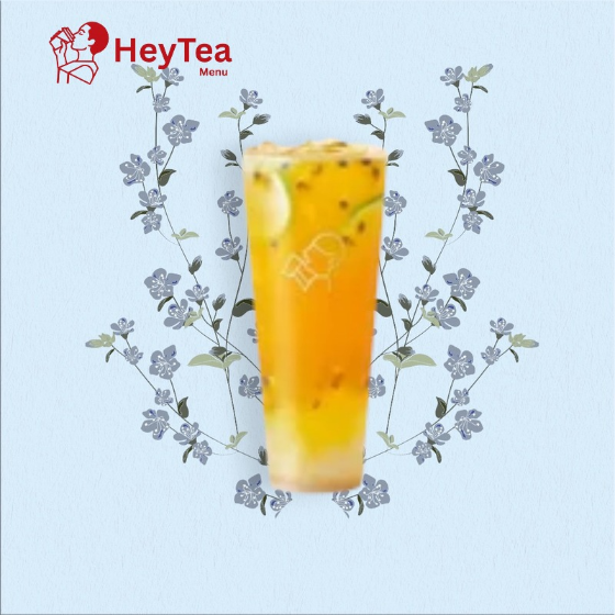 heytea passion fruit blast