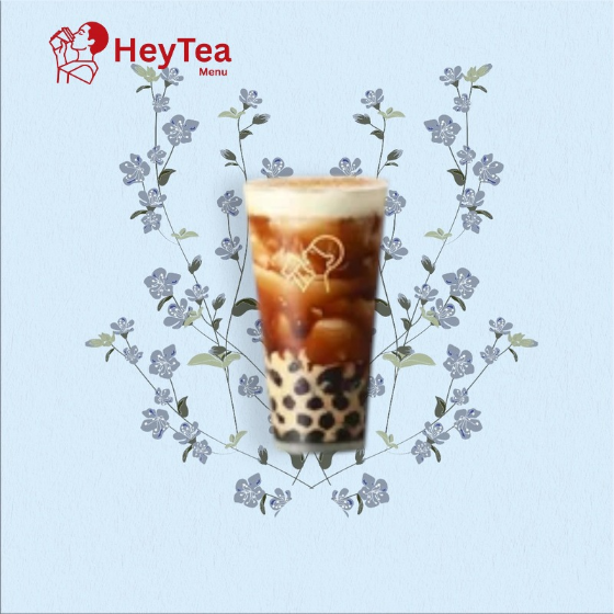 heytea supreme brown sugar bobo milk tea